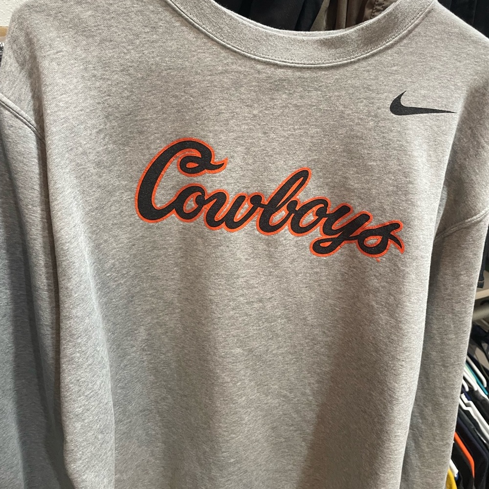 Nike Oklahoma state cowboys crewneck